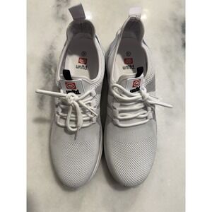 Echo Unltd Men's Sneakers White and Grey Size 11 New with Tags No Box